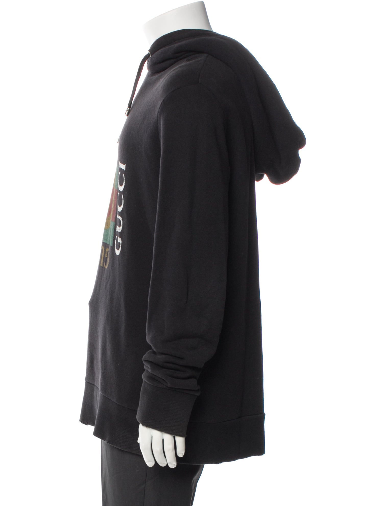 Gucci Web Accent Crew Neck Hoodie